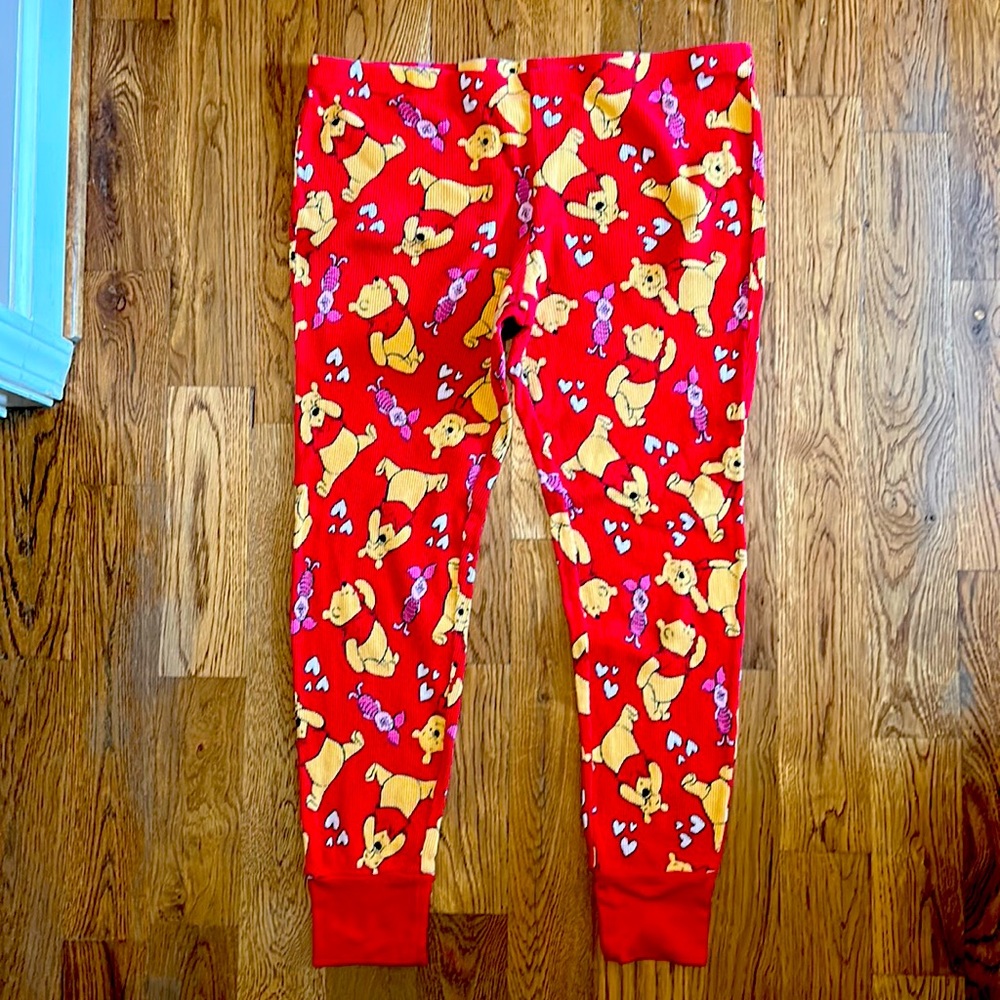 Disney pajama bottoms size large 100% cotton